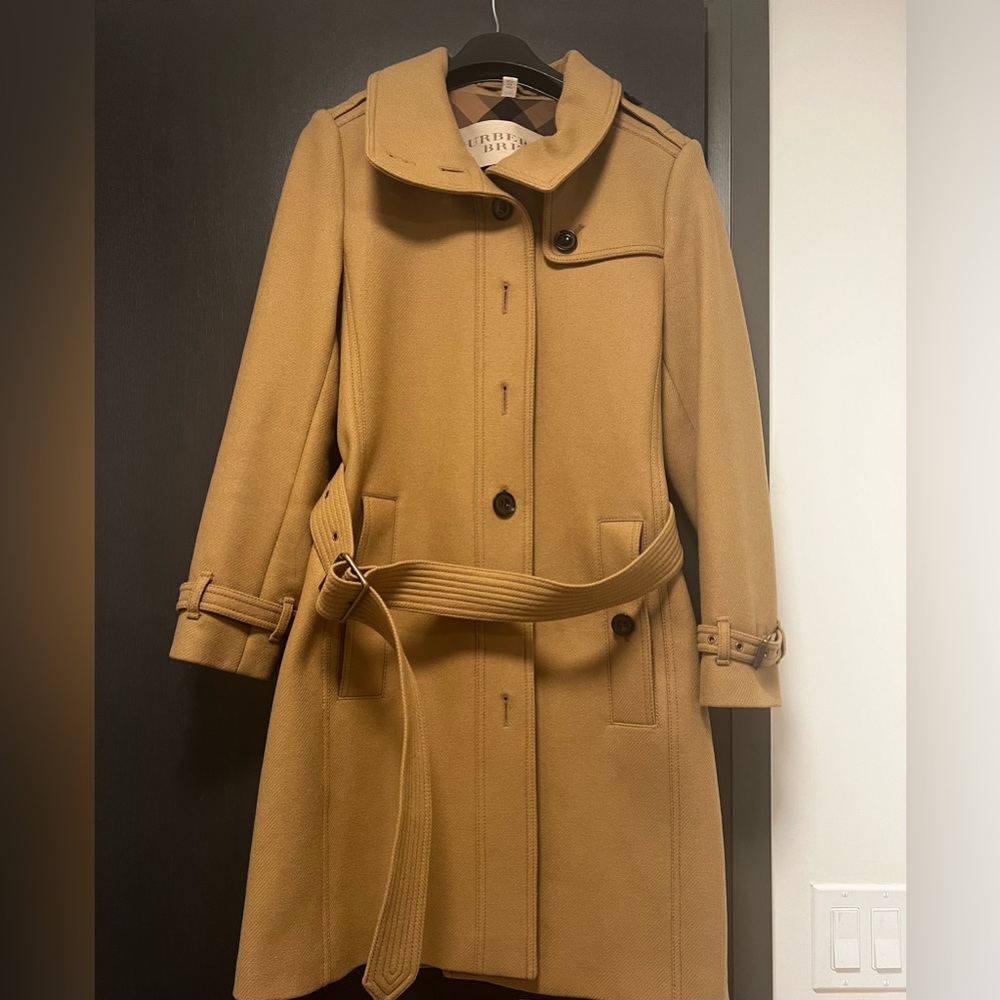 Burberry wool coat!